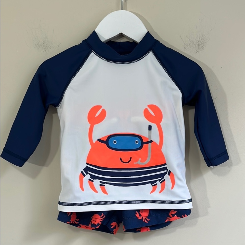 Carter’s Baby Boy Swim Set Size 6 Months